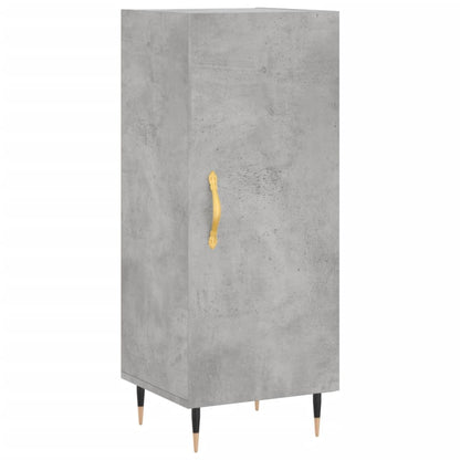 Skåp Betonggrå 34,5x34x180 cm