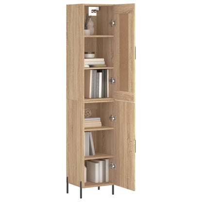 Skåp Sonoma Ek 34,5x34x180 cm