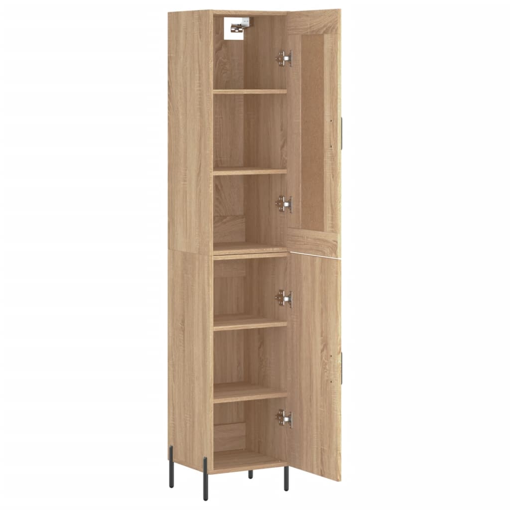 Skåp Sonoma Ek 34,5x34x180 cm