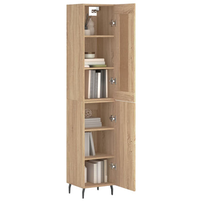 Skåp Sonoma Ek 34,5x34x180 cm