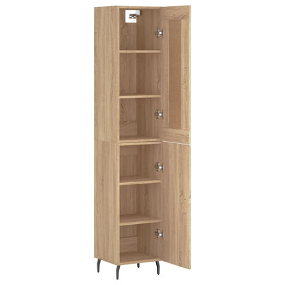 Skåp Sonoma Ek 34,5x34x180 cm