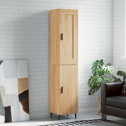 Skåp Sonoma Ek 34,5x34x180 cm