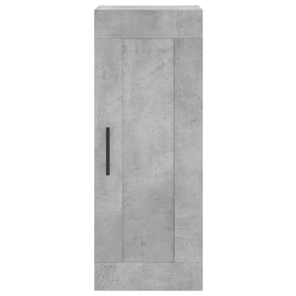 Skåp Betonggrå 34,5x34x180 cm