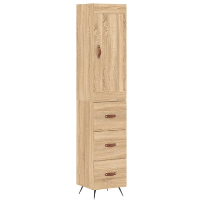 Skåp Sonoma Ek 34,5x34x180 cm
