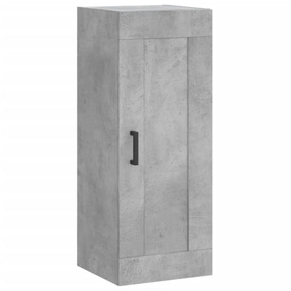 Skåp Betonggrå 34,5x34x180 cm
