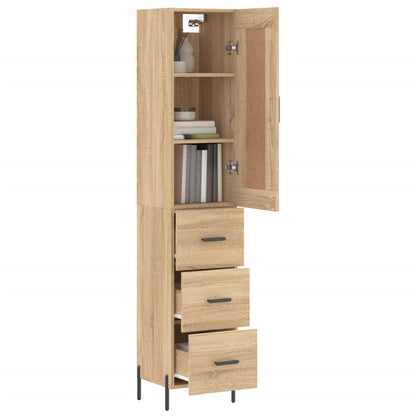 Skåp Sonoma Ek 34,5x34x180 cm