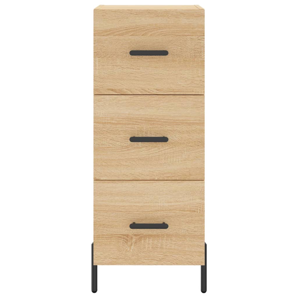 Skåp Sonoma Ek 34,5x34x180 cm