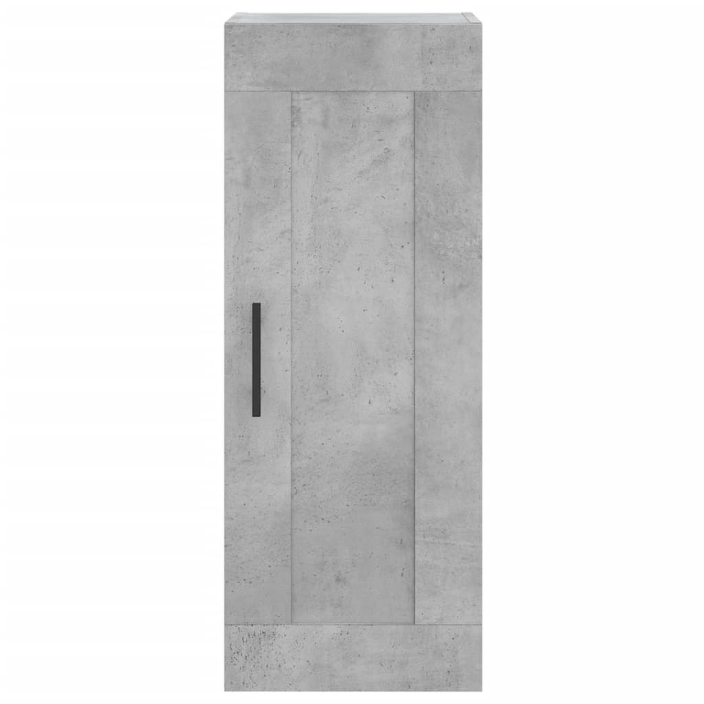 Skåp Betonggrå 34,5x34x180 cm
