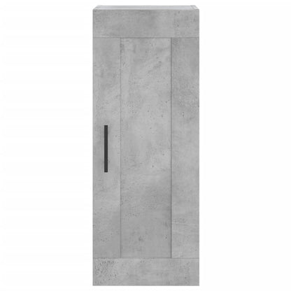 Skåp Betonggrå 34,5x34x180 cm