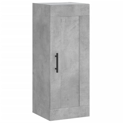 Skåp Betonggrå 34,5x34x180 cm