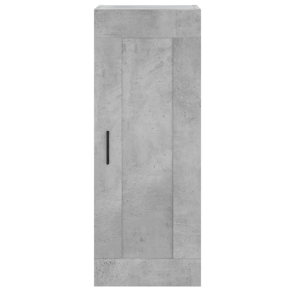 Skåp Betonggrå 34,5x34x180 cm