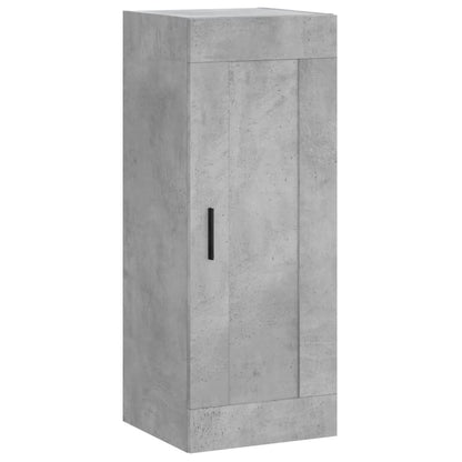 Skåp Betonggrå 34,5x34x180 cm