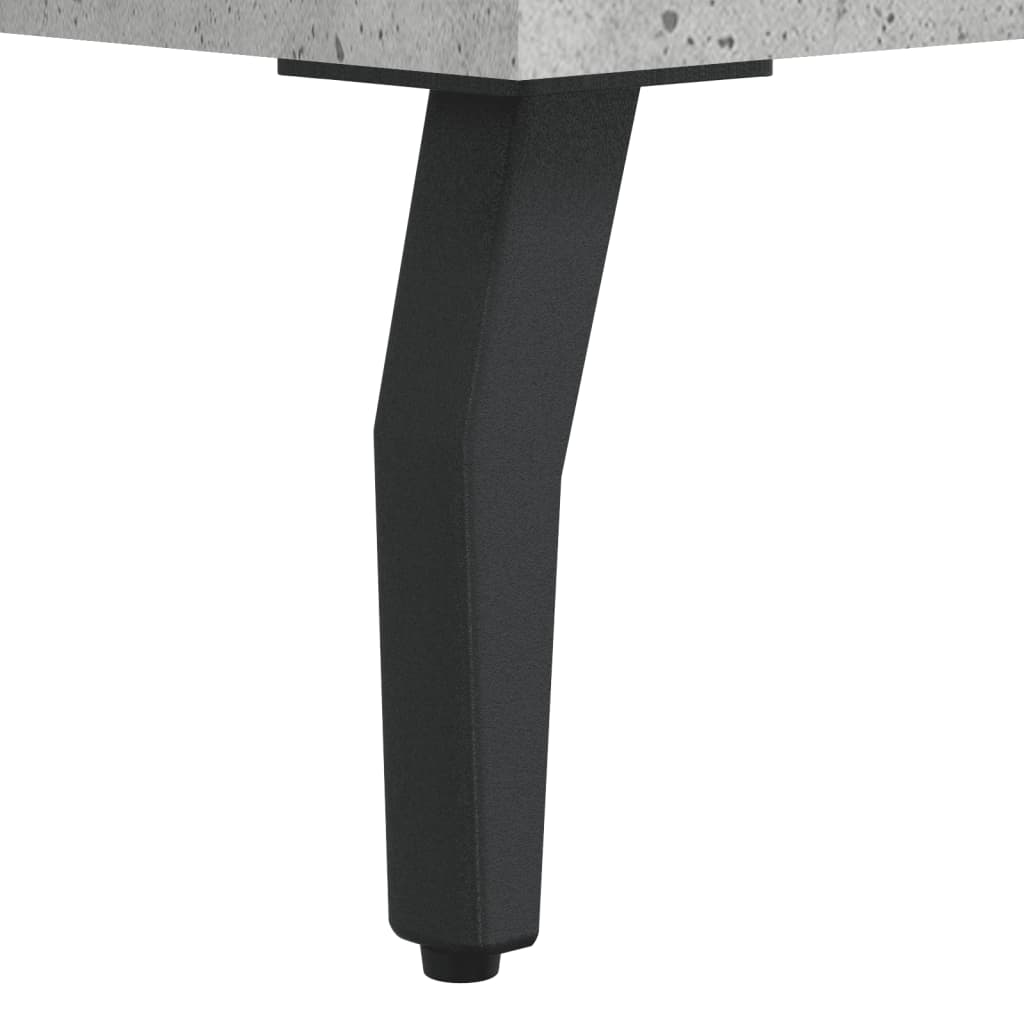Skåp Betonggrå 34,5x34x180 cm