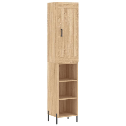 Skåp Sonoma Ek 34,5x34x180 cm