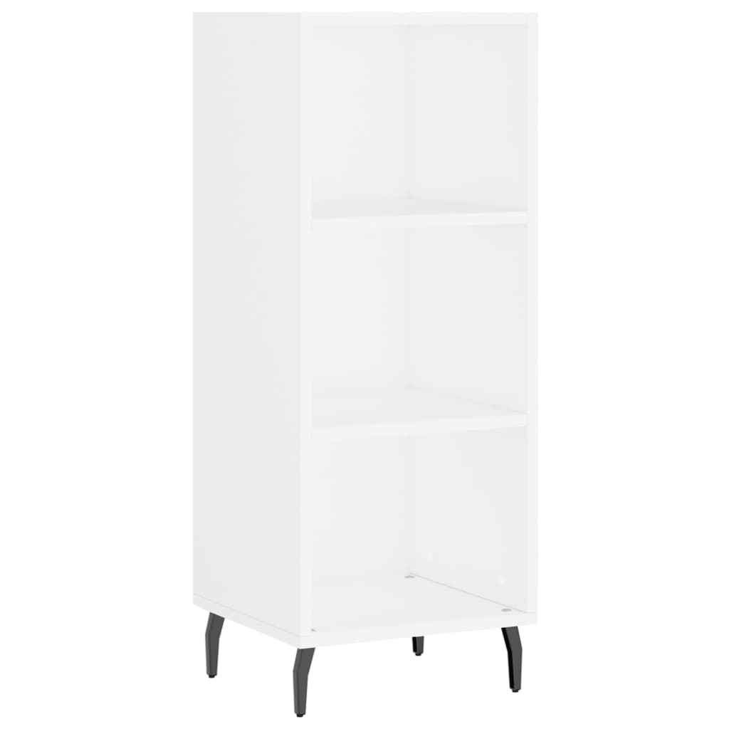 Skåp Vit 34,5x34x180 cm