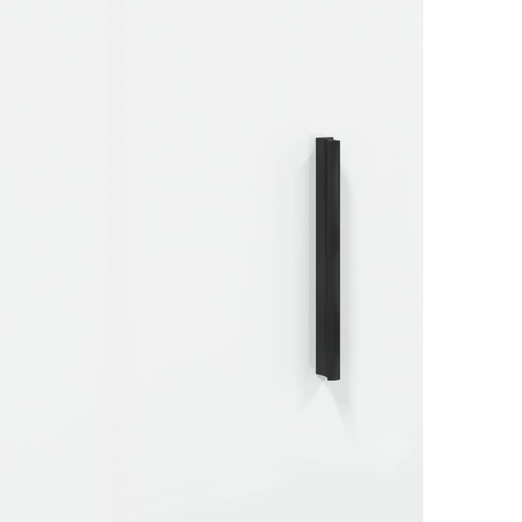 Skåp Vit 34,5x34x180 cm