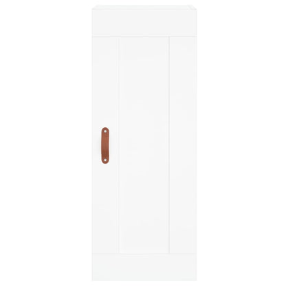 Skåp Vit 34,5x34x180 cm