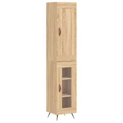 Skåp Sonoma Ek 34,5x34x180 cm