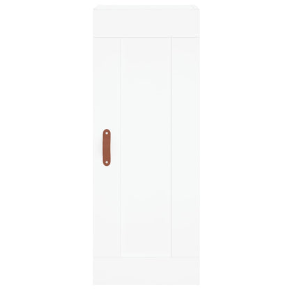 Skåp Vit 34,5x34x180 cm