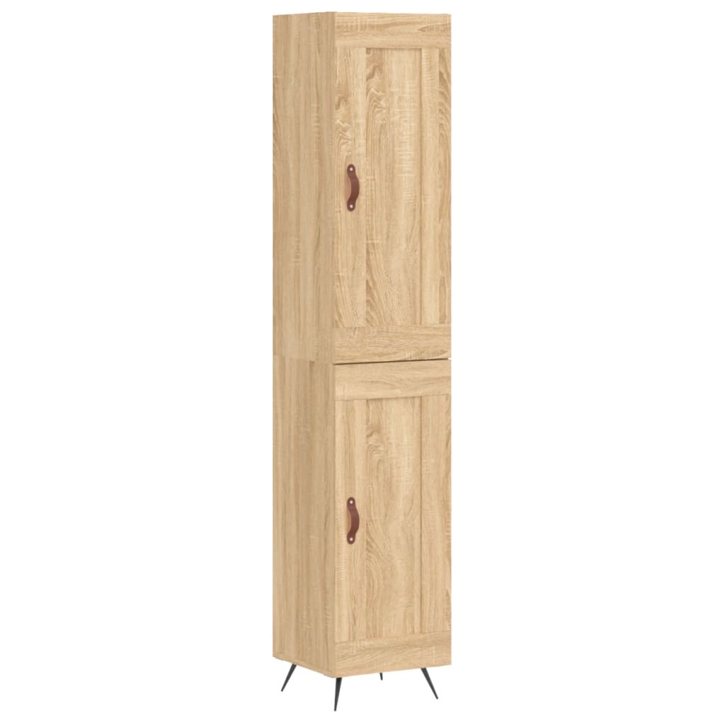 Skåp Sonoma Ek 34,5x34x180 cm