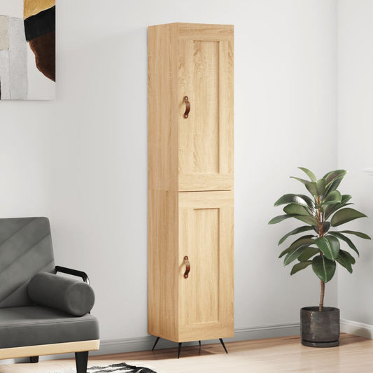 Skåp Sonoma Ek 34,5x34x180 cm
