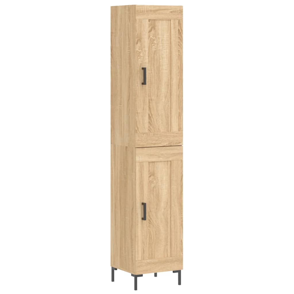 Skåp Sonoma Ek 34,5x34x180 cm