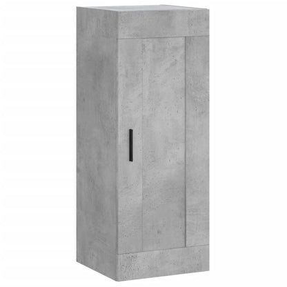 Skåp Betonggrå 34,5x34x180 cm