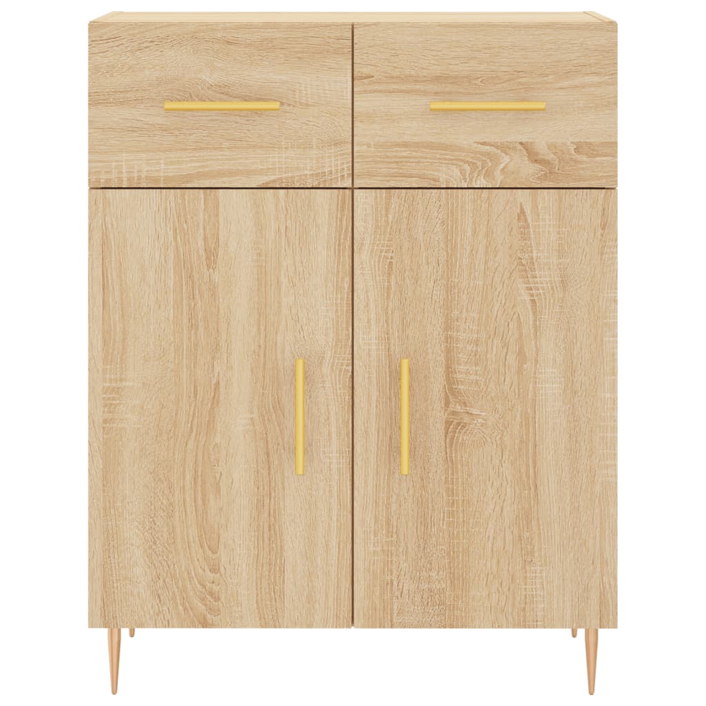 Skåp Sonoma Ek 69,5x34x180 cm