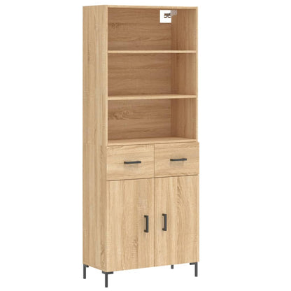 Skåp Sonoma Ek 69,5x34x180 cm
