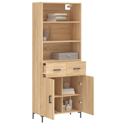 Skåp Sonoma Ek 69,5x34x180 cm