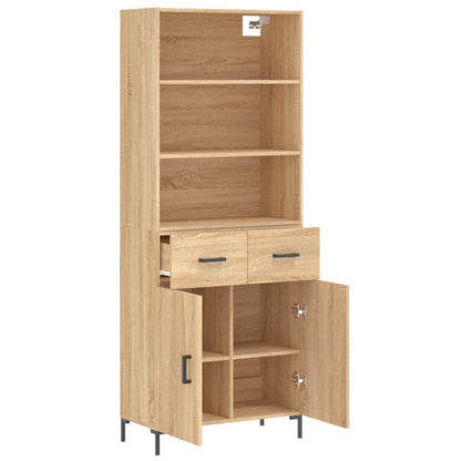 Skåp Sonoma Ek 69,5x34x180 cm