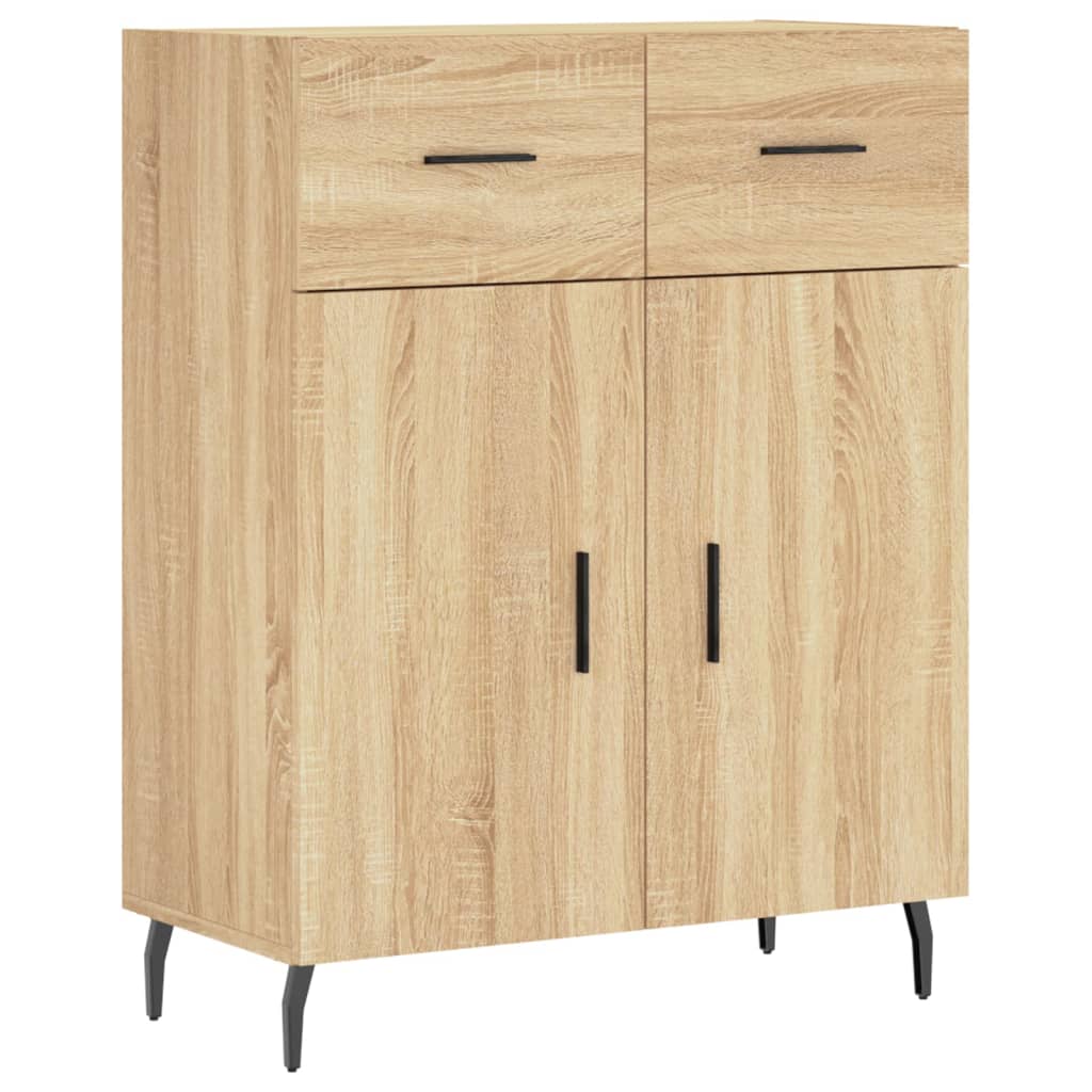 Skåp Sonoma Ek 69,5x34x180 cm