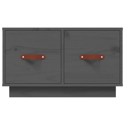 Soffbord Grå 60x53x35 cm massiv furu