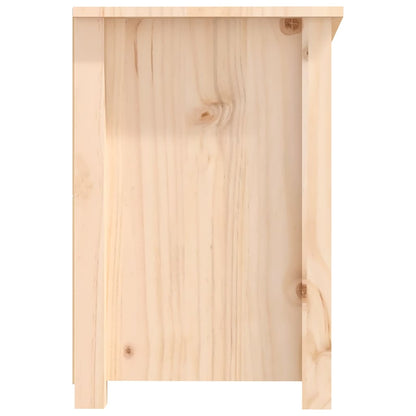 TV-Möbel Trä TV-Bänk 114x35x52 cm massiv furu