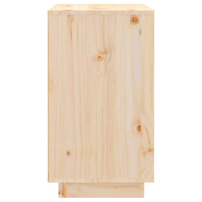 Vinställ Vinskåp 55,5x34x61 cm massiv furu