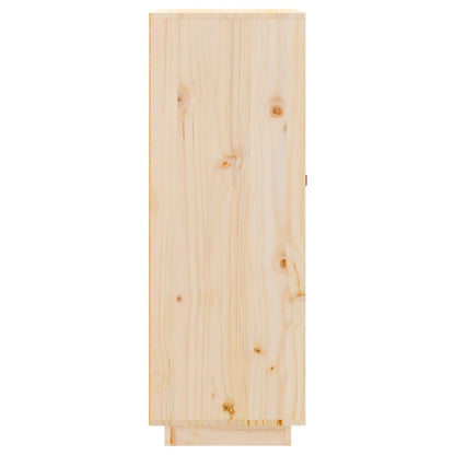Vinställ Vinskåp 45x34x100 cm massiv furu