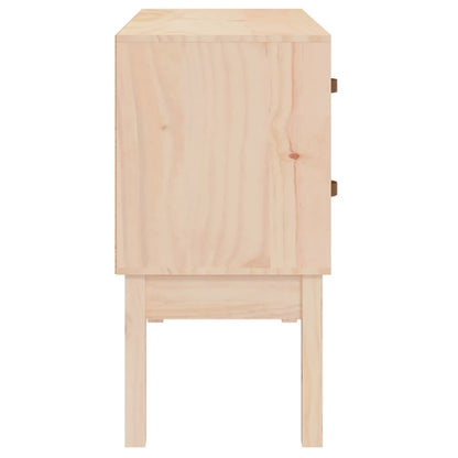 Byrå Trä 90x40x78 cm massiv furu