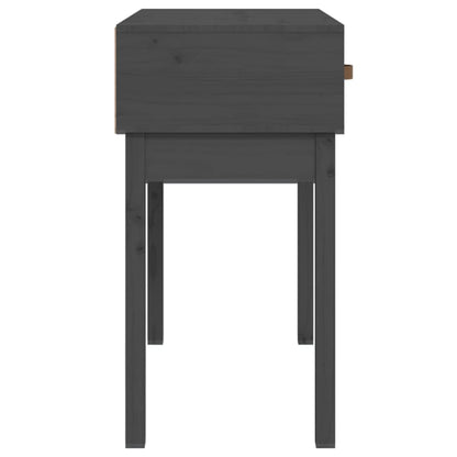 Avlastningsbord Konsollbord Grå 76,5x40x75 cm massiv furu