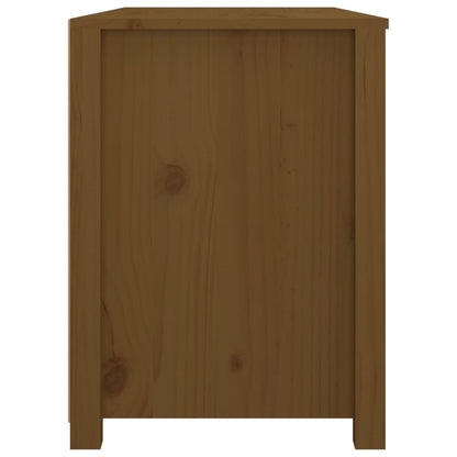 Byrå Honungsbrun 100x40x54 cm massiv furu