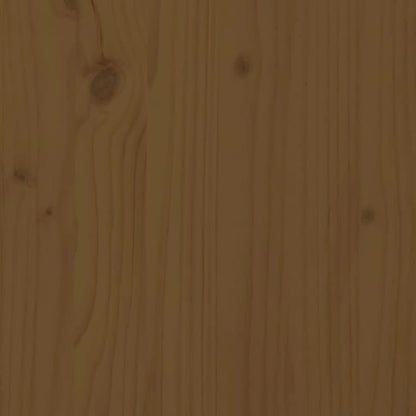 Byrå Honungsbrun 100x40x54 cm massiv furu