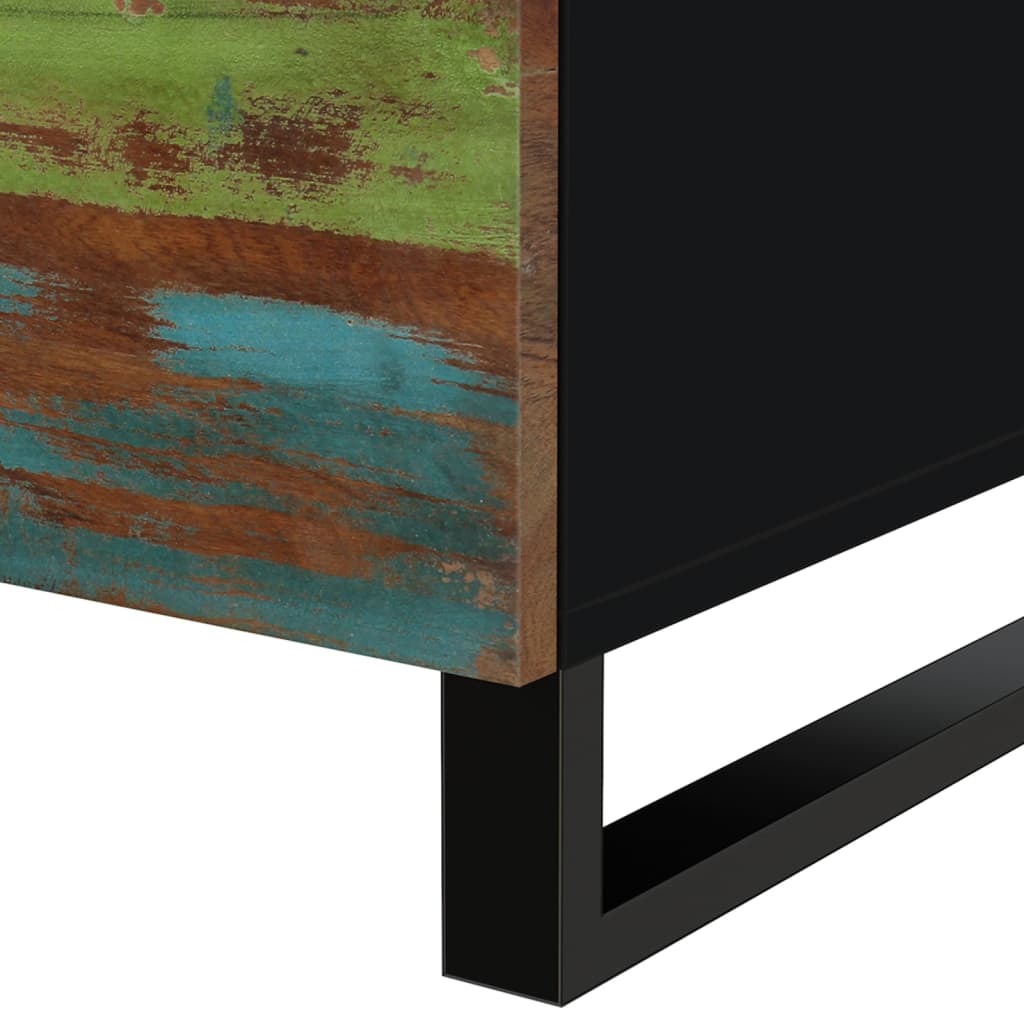 Soffbord Trä 80x50x40 cm massivt återvunnet och