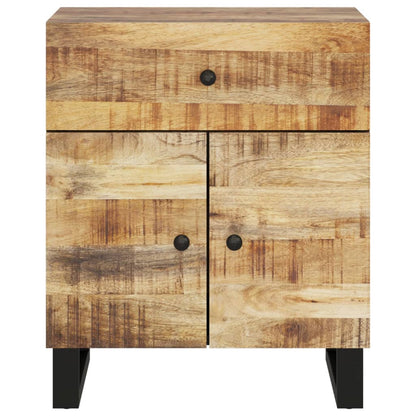 Sängbord Nattduksbord Trä 50x33x60 cm massivt mangoträ och