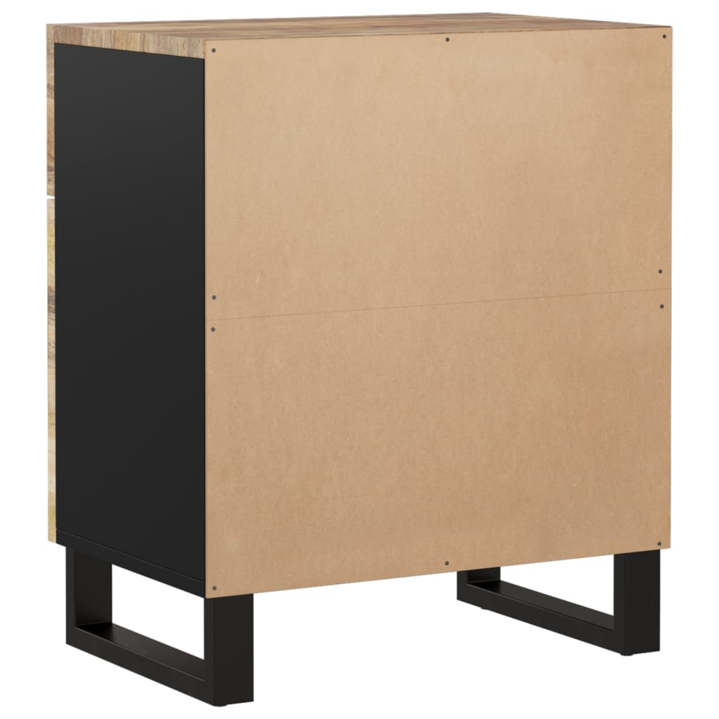 Sängbord Nattduksbord Trä 50x33x60 cm massivt mangoträ och