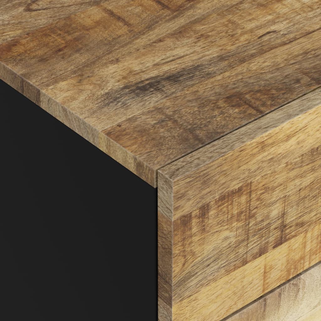 Sängbord Nattduksbord Trä 50x33x60 cm massivt mangoträ och