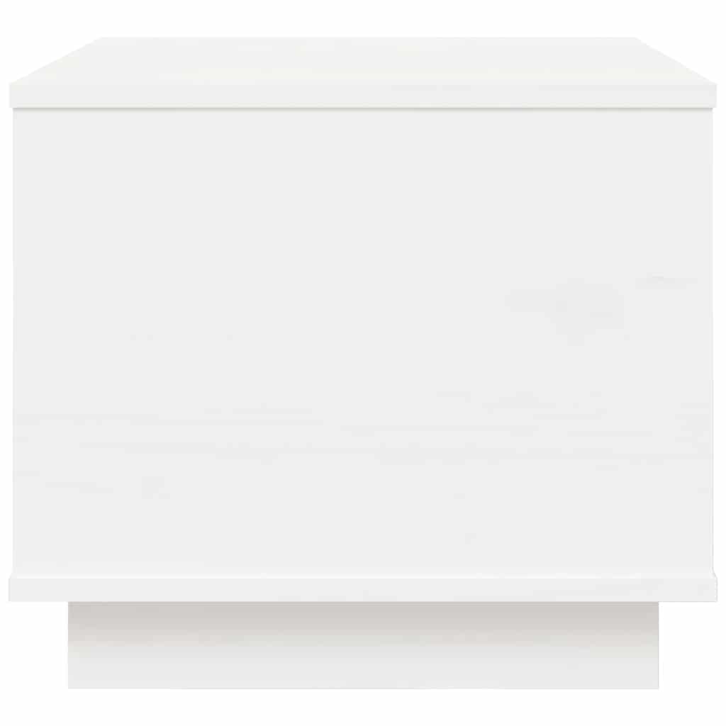 Soffbord Vit 40x50x35 cm massiv furu