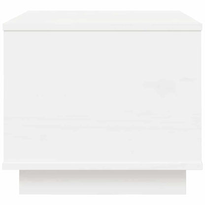 Soffbord Vit 40x50x35 cm massiv furu