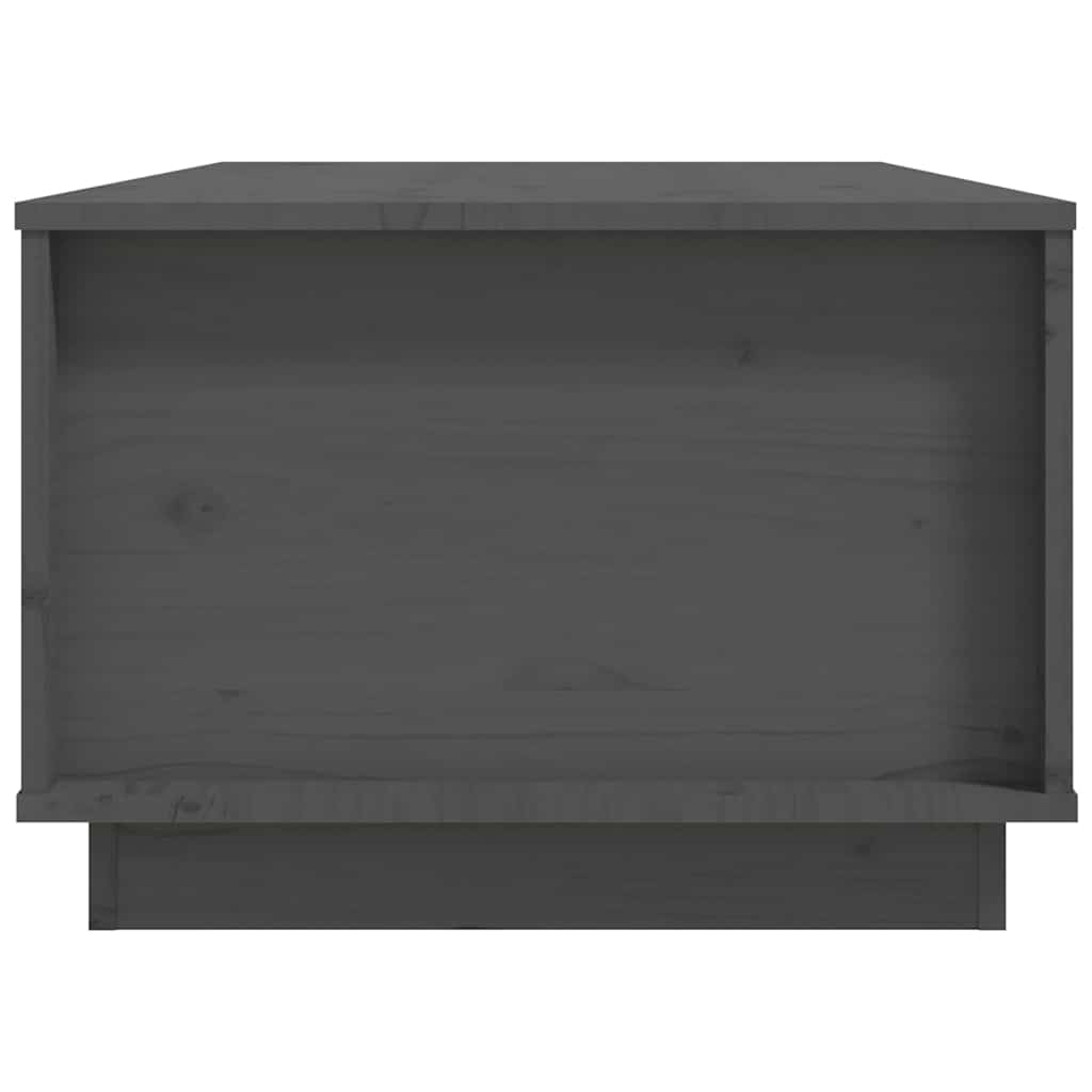 Soffbord Grå 100x50x35 cm massiv furu