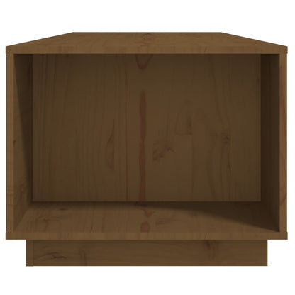 Soffbord Brun Honungsbrun 110x50x40 cm massiv furu