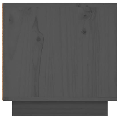 TV-Möbel Grå TV-Bänk 140x40x40 cm massiv furu