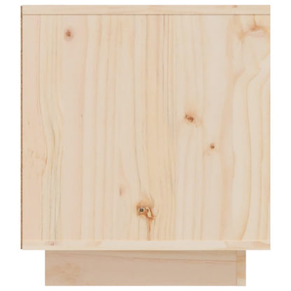 Tv-bänk 110x35x40,5 cm massiv furu